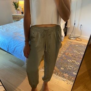 Zara Silk Joggers